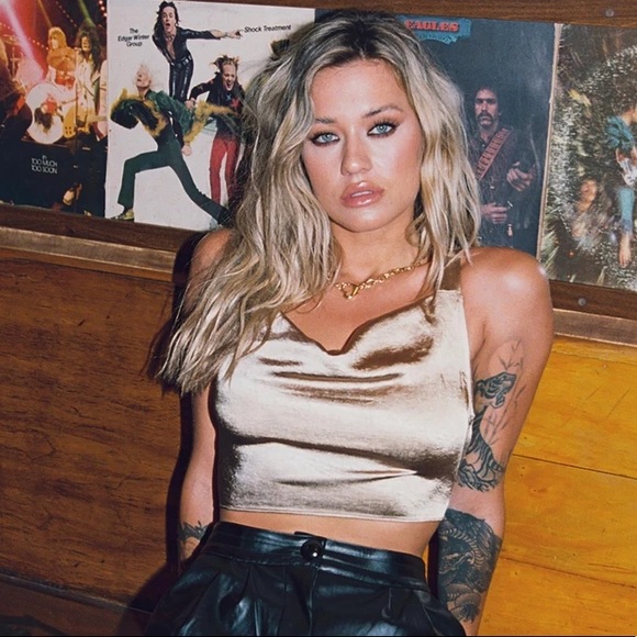 NWOT Princess Polly Raeleen Top Brown - Picture 10 of 10